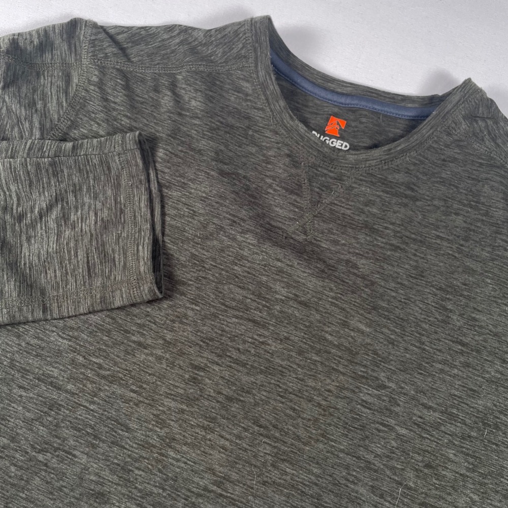 Rugged Elements Long Sleeve Durable Utility Top‎ Heathered Gray LT